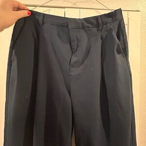 Aeropostale Dark Blue high waisted Trousers